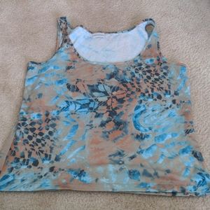 Turquoise tank top